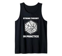 String Theory in Practice Funny Physics Tank Top