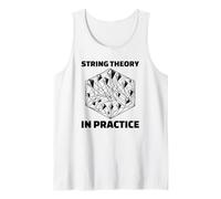 String Theory in Practice Funny Physics Tank Top