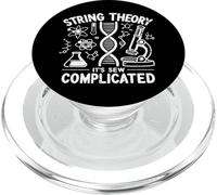 String Theory its sew complicated Physicist PopSockets PopGrip for MagSafe