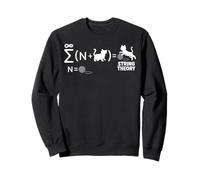 String Theory Quantum Physic Physicist Schrodinger's Cat Sweatshirt