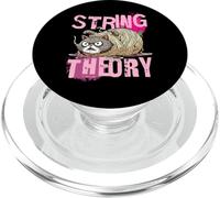String Theory s Funny Cat Physics s Teacher Student PopSockets PopGrip for MagSafe