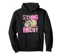 String Theory s Funny Cat Physics s Teacher Student Pullover Hoodie