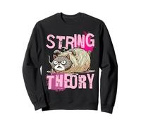 String Theory s Funny Cat Physics s Teacher Student Sweatshirt
