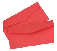 String Tie Envelopes 40Pcs Vintage Red Envelope Letter Paper Stationery Set Blank Cards for Card Storage Document Organize