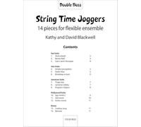 String Time Joggers Double bass part 14 pieces for flexible ensemble (String Time Ensembles)