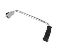String Trimmer Handle Constructed from Alloy Aluminum with Stainless Steel Elements Ergonomic Profile for Landscape Trimming