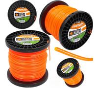 String Trimmer Line 100 m Star Shape 2.4 mm for Brush Cutter Brush Cutter Thread Head