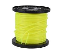 String Trimmer Line 3.0mm Round Yellow Trimmer Line Professional Weedeater Line for Most Lawn Mowers for Heavy Cutting (50m / 164ft)