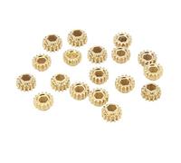 String Tuning Peg Gear, Metal Guitars Hex Gears Sturdy 1: 15 for Tunings(Gold)