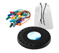 String Unraveling Table - Brain Teaser with Knots | Portable Interactive Board Game for Easter, Birthdays and Thanksgiving | Untangling and Stacking Ropes