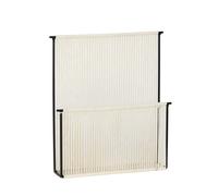 String Wall Magazine Holder Black/ White