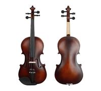 Stringed Instrument Basswood Matte Violin 4/4 Student Adult Beginner Violin Playing (Color : 4/4)