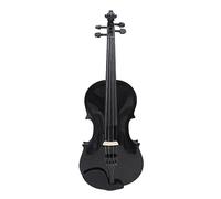Stringed Instruments Solid Wood Dyed Black Plastic Violin Adult Beginners Playing Popular Violin (Color : 1/8)