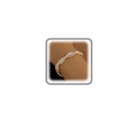 Stringex Silver Rhinestone Bracelets for Women Bling Crystal Prom Bracelet Aesthetic Twisted Tennis Bracelet Sparkly Wedding Jewelry Formal Accessories for Her