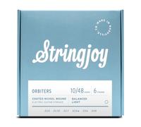 Stringjoy Orbiters Balanced Light Gauge (10-48) Coated Nickel Wound Electric Guitar Strings