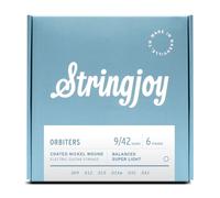 Stringjoy Orbiters Balanced Super Light Gauge (9-42) Coated Nickel Wound Electric Guitar Strings