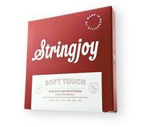 Stringjoy Soft Touch Light 10.5-47 Naturals Acoustic Guitar Strings | Acoustic Guitar Strings | 6 String Set | 10.5-47 | Soft Touch | Phosphor Bronze | Hex Core