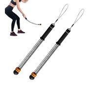 Stringless Battle Rope - Stainless Steel 43cm | Portable Fitness Equipment for Full Body Strength Training with Adjustable Weight, Arm Exercises, Abdominal Routine, Rope