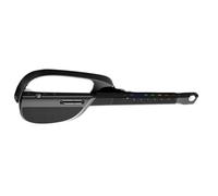 Stringless Electric Guitar with App Sync & Auto Accompaniment, Portable Travel Instrument for Beginners Featuring Rhythm Patterns and Acoustic Sound
