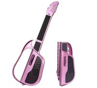 Stringless Electric Guitar with Auto Chord 7 Note Button for Beginner (Pink)