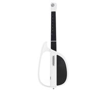 Stringless Smart Guitar, Foldable Travel Backing Guitarra, C1 Foldable Automatic Accompaniment Guitar with Storage Bag for Travel (White)