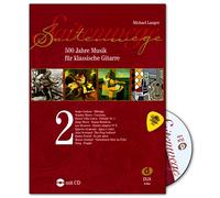 Strings Band 2/500 Years of Music for Classical Guitar Music Book with CD Plek - 9783934958562