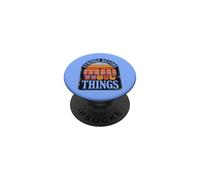 Strings Before Things Guitar Collector Guitarist Music Band PopSockets Adhesive PopGrip