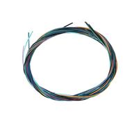 Strings Set - 3 Colored Nylon & 3 Coated Copper Alloy Winding Strings Classical Colored Strings for Various Size Classical Guitars Acoustic Guitar