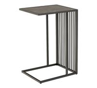 Strington Tall Side Table in Black, Black