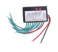 Strip Light Controller LED Control Unit Light Strips Switch Chasing Light Effect Water Effect 9 Channel LED Split Light Controller for 12V 24V Switch,for Letter Light Exposed Sign Decoration , 9CH