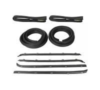 Strip Rubber Seal for Chevy for GMC C10 K10 1982 1983 1984 1985 1986 1987 1988 1989 1990 1991 Door Window Weatherstrip Seals Set Kit