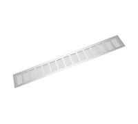 Strip Vent 600Mm Vent Aluminium Alloy Silver 600X80Mm Airflow Vent Ventilation Plates Shutters Aluminium Alloy For Rv Cabinets