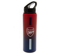 Stripe Aluminium Water Bottle Arsenal FC Red One Size