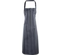 Stripe Apron Workwear (Butchers Style) Pack of 2 Premier Navy One Size