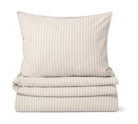 Garbo&Friends Stripe Mauve bedding set 140x200 cm/50x70 cm