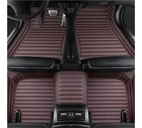 Stripe Car Floor Mats Interior Accessories Carpet For Benz S Class W221 2004-2013(Coffee 5 Seat)