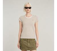 Stripe Eyben Slim V-Neck Top 2.0 - Multi color - Women M