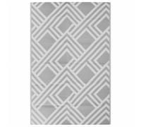 (stripe grey, 190 x 290 cm) vidaXL Outdoor Carpet Garden Rug Carpet Patio Mat Area Rug Balcony Blanket PP