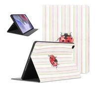Stripe Ladybug Tablet Case for iPad Air 1st Gen 2013 9.7"