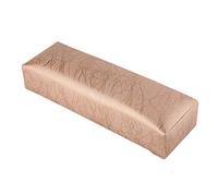 Stripe Leather Nail Art Pillow Manicure Soft Sponge Hand Rests Cushion Holder (Gold)