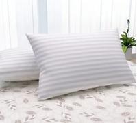Stripe Pillows Hotel Quality Luxury Hollow Fibre Stuffed Anti-Allergy Pillow Designed for Back Stomach & Side Sleeper Bed Pillows-Bounce Back Support Soft Pillow-Standard Size 74x48cm (2)