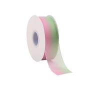 Stripe Ribbon, 50 Yards x 1.5" Present Wrapping Ribbon Craft Trim for Birthday DIY Bow Making, Party and Home Decoration Wedding Festival Wreath