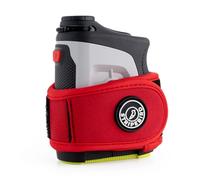 Stripebird - 2.0 Slim Golf Magnetic Rangefinder Wrap Mount (Form Fitting Strap - Red) - Easily Access Range Finder Device While You Golf - Buckle-Less Strap…