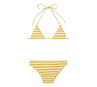 Striped 2-piece Jersey Bikini Yellow 5 years