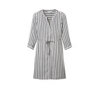 Striped 3/4 Sleeve Dress for Women Tom Tailor Bleu 36