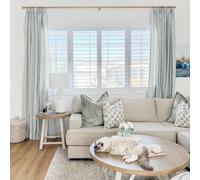 Striped ain 63 inches Long, Pinch Pleated Light Filtering Privacy Window Drapes for Living Room Bedroom Bathroom(Light Green Pinstripe,26Wx63L,1 Panel)