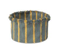Striped basket Blue one size