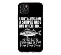 Striped Bass Fishing Case for iPhone 11 Pro Max
