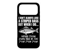 Striped Bass Fishing Case for iPhone 17 Pro Max