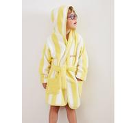 Striped Bathrobe for Children, Transat striped yellow